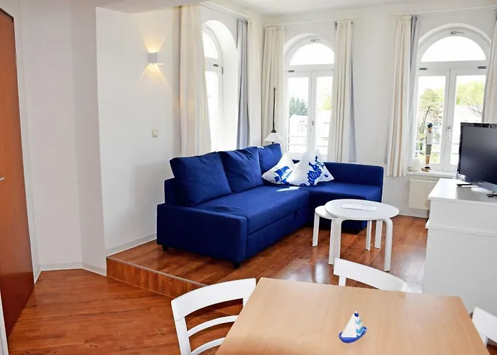 דירה 20 Mit Strandkorb Und Balkon